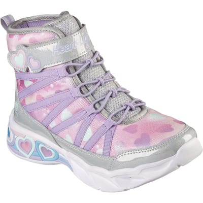 SKECHERS Winterlaarzen Meisjes - Veelzijdige Kinder Sneakers met Verlichte Zool