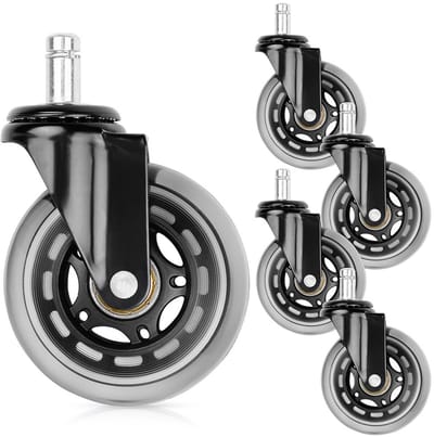 Vilde - Kauwgom Stoelwielen - 7,5 cm - 11 mm - Set van 5