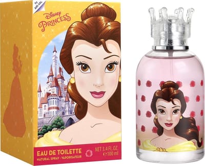 Disney, Princesse Belle, Eau De Toilette, Pour Filles, 100 ml