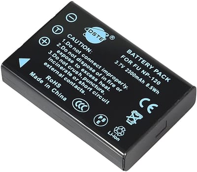 Digibuddy Accu Fuji NP-120 1800mAh (zonder inkepingen)