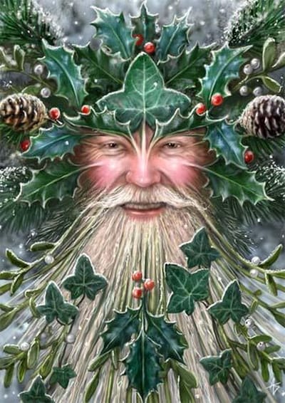 Anne Stokes Kerstkaart Spirit of Yule