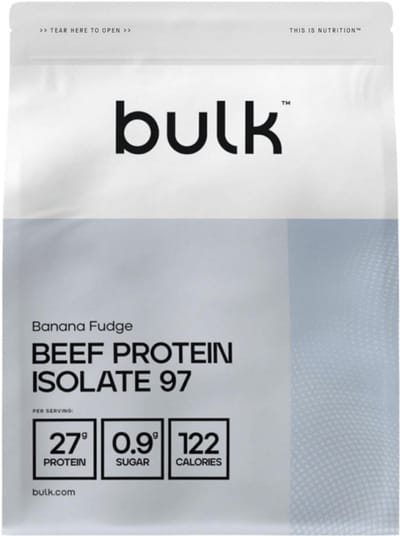 Bulk Beef Protein Isolate 97 (1000g) Banana Fudge - Eiwitten - Rund-eiwit