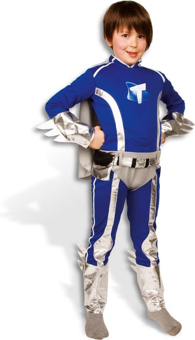 Mega Mindy verkleedkleding - verkleedpak Mega Toby 6/8 jaar - maat 134