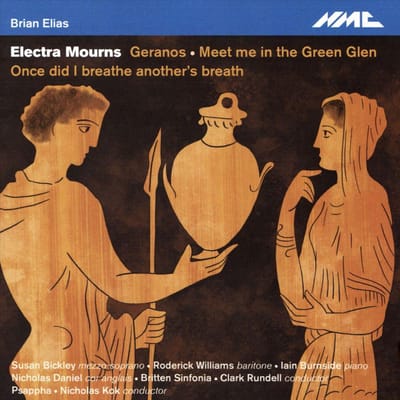 Brian Elias: Electra Mourns - Roderick Williams