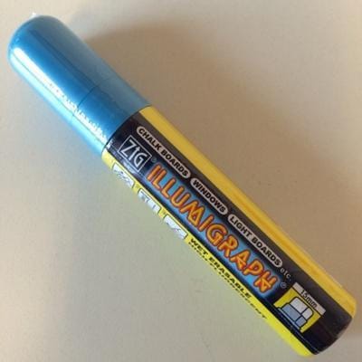 ZIG Illumigraph PMA-720 - Krijtmarker - Blauw