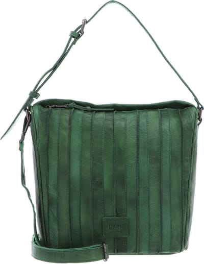 FREDsBRUDER Leren Schoudertas Izzle Hobo Fresh Green Groene