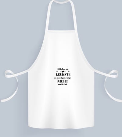 Akyol - dit is hoe de leukste en meest geweldige nicht eruit ziet Keukenschort - Nicht - meest leukste nicht - verjaardag - cadeautje voor nicht - nicht artikelen - kado - geschenk - 82 bij 71 cm