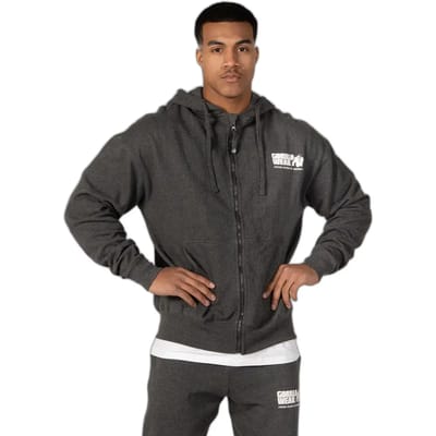 Gorilla Wear Classic Oversized Vest - Donkergrijs Gemeleerd - 2XL