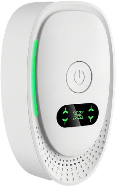 1-pack plug-in negatieve ionen luchtreiniger - Luchtreiniger - Draagbare mini negatieve ionengenerator voor thuis, stille geurverdrijver voor huisdieren, toilet, kantoor, kamer