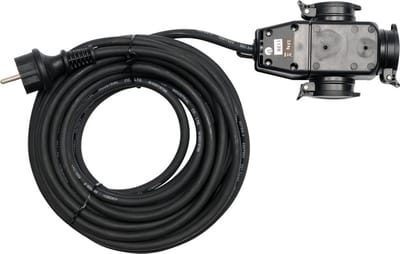 Yato - Przedłużacz - Rubberen Behuizing - 10m - 3 Gaten
