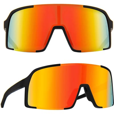 MAXJULI Z87 Zonnebril voor Grote Brede Hoofden Voor Heren TR90 Ultralicht UV400 Bescherming Bril Z8229 Hoge Kwaliteit NON POLARIZED