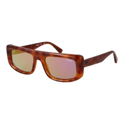 Guess Gu00138 Gepolariseerde Zonnebril Bruin Smoke Mirror Man
