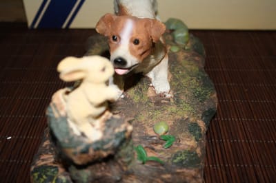beeld Jack Russel 28 cm