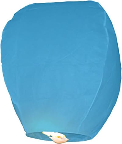 Wensballon blauw 75cm