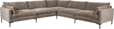 Zuiver Summer 7-zitsbank Coffee Taupe