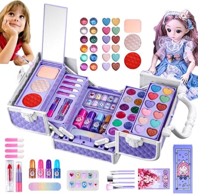 Kindermake-upset - Speelgoed make-up - Doen alsof spel - 43 Delige Set - 18.5 x 15.9 x 13.9 cm