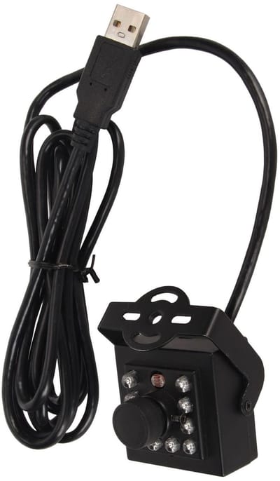 Golden crown - USB-cameramodule - 1080P Nachtzicht - Mini 2MP HD-camera - Compact formaat - Voor Android en Linux - Plug and play - Voor ontwikkeling