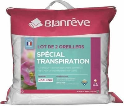 Pillow Blanreve White 60 x 60 cm (2 Units)