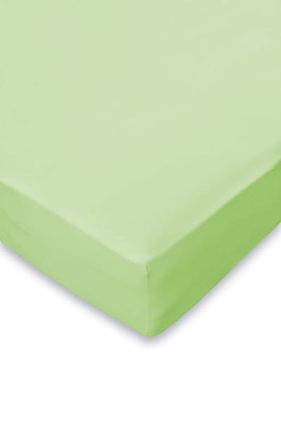 Eleganzzz Hoeslaken Jersey Stretch 35cm Hoekhoogte - Lime - Hoeslaken 90x210/220cm - 100x200cm - Eenpersoons - 100% Katoen - Hoeslakens