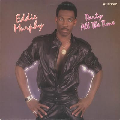 12-inch Plaat EDDIE MURPHY Party All The Time 12CXP05280 Columbia 1985 Canada SoulFunk Gebruikt black