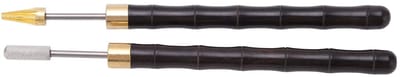 Dailygoody - Leer Randverf Pen Set - 2-delige Applicator - Voor Leerbewerking - Edge Roller - Precisie Toepassing - Creatief - Handig voor Knutselen -