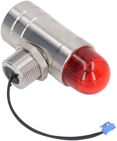 Solidchoice - Dailygoody - Hoorbaar Visueel Alarm - Akoestisch-optische Stroboscoop - Explosiebestendig - G3/4 Schroefdraad - DC24V Waarschuwingslichten - Geschikt