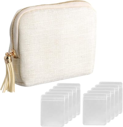 Sieradenopbergdoos met Fringes, Organisator voor Sieraden en Cosmetica, 7 Compartimenten voor Armbanden, Ringen, Kettingen, Horloges en Oorbellen