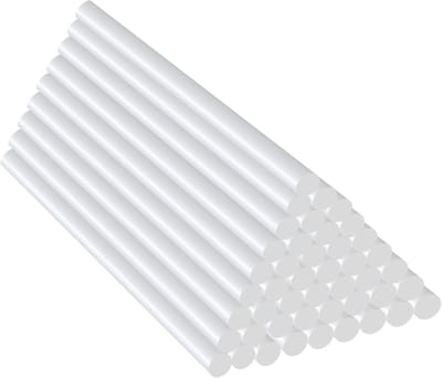 200 stuks lijmstick Ø 7 mm x 100 mm, Mini lijmsticks, doorzichtige hetelijmpistolen, standaard lijmsticks voor gebruikelijke hetelijmpistolen, hetelijmpistolen voor klussen, repareren, decoreren