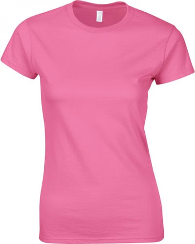 Gildan Softstyle® Fitted Ladies' T-shirt GI6400L - Azalea - L
