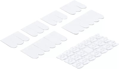 BGS 80899 - Assortiment d’agrafes décoratives | transparentes | 20 pièces