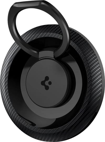 Spigen O-Mag Magnetische MagSafe Vinger Ring Houder Standaard Carbon