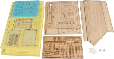 Houten Doe-het-zelf Modelbouwpakket voor Landschapsarchitectuur Schaalmodel 1/35