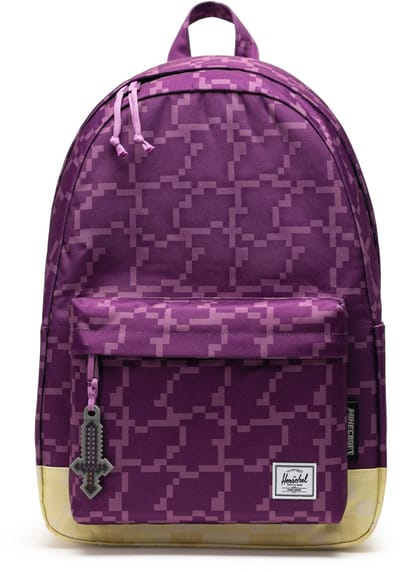 Herschel vrijetijdsrugzak rugzak Minecraft Classic Backpack 30L The End paars