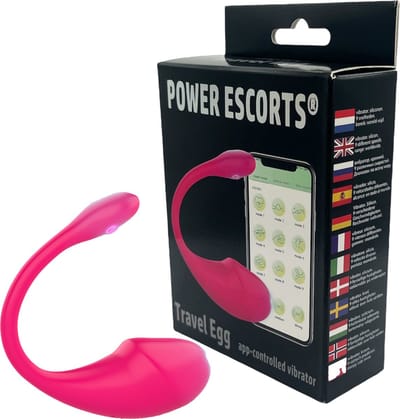 br322 – Power Escorts Travel Egg App Controlled Vibrator
