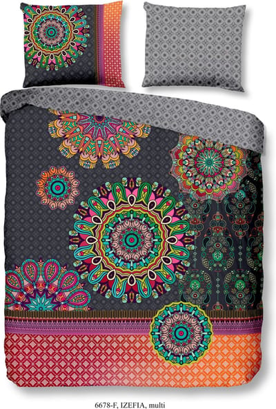 Flanellen Dekbedovertrek - 140x220cm - Tweepersoons - Inclusief Kussenslopen - 100% Flanel Katoen - Multicolor