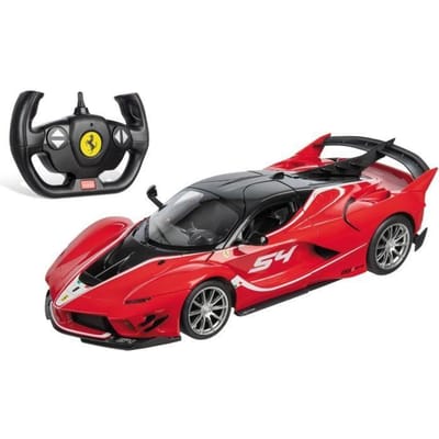 Afstandsbestuurbare auto Ferrari FXXK Evo MONDO MOTORS - Lichteffecten - Schaal 1:14e zwart