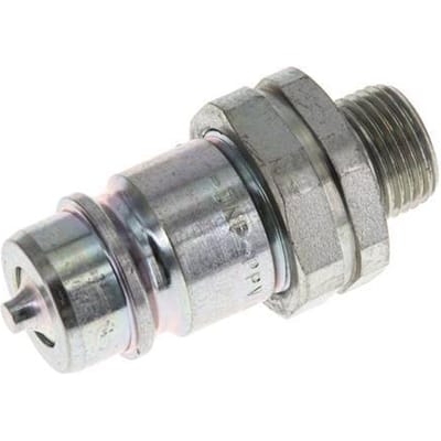 Stalen DN 12.5 Hydraulische Koppeling Insteeknippel 10 mm S Knelring ISO 7241-1 A/8434-1 D 20.5mm