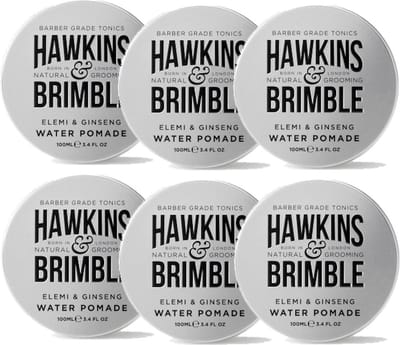 HAWKINS & BRIMBLE - Water Pomade - 6 Pak - Voordeelverpakking