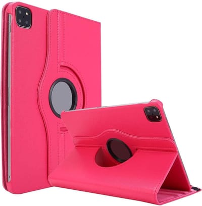 Hoes geschikt voor iPad Air 10.9 inch 5e/4e generatie 2020/2021/2022 Draaibaar Hoesje Smart Cover 360 Graden Case