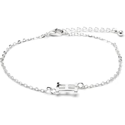 Luxenter Armband met zilveren afwerking - Alphabet