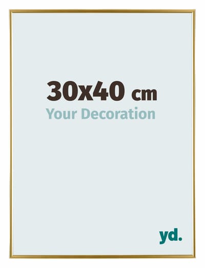 Your Decoration - Fotolijst 30x40 cm - Kunststof - Goud - Evry
