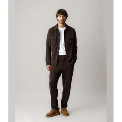 Broek Mos Mosh Baldo Pant Black Coffee