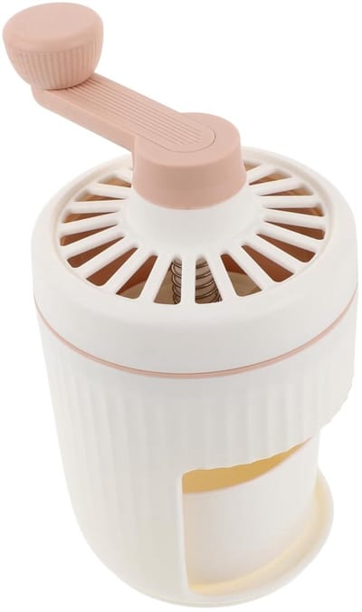 Handmatige Ijscrusher - Ijsvermaler - Cocktails Maken - Compact Ontwerp - 10.5 x 12 x 10.5 cm - Multi