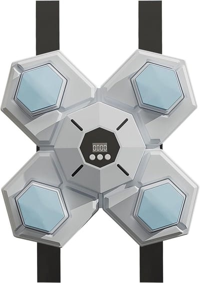 Muziek Boksmachine - Wandtrainer - Thuis Fitness - Draadloze Geluidsintegratie - 33 cm - Zwart