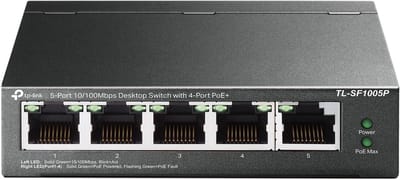 Desktop Switch 5 Poorten met PoE+ Ondersteuning voor Thuis en Kantoor