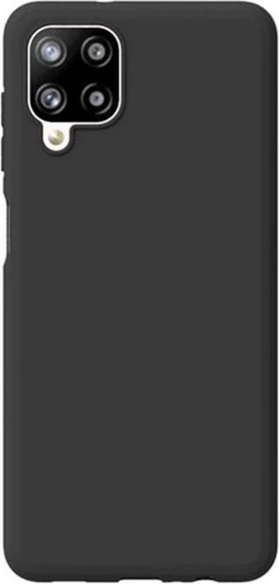 Hoesje Geschikt voor Samsung Galaxy A42 - Siliconen - A42 Hoesje Zwart Siliconen Case
