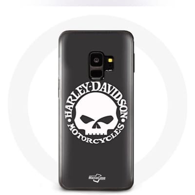 Samsung Galaxy S9 hoesje Harley Davidson Motors Schedel