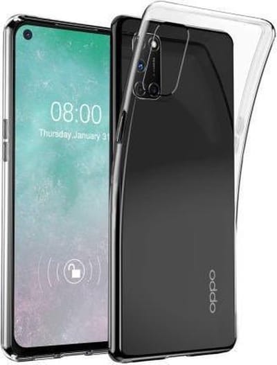 Transparant Dun TPU Hoesje Geschikt voor Oppo A54 | Back Cover | Lichtgewicht | Ultra Dun Hoesje | Flexibel | Zacht TPU | Doorzichtig