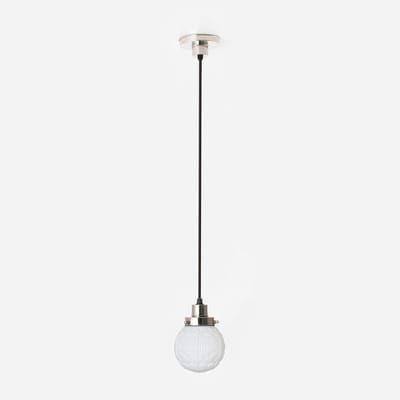 Hanglamp aan snoer Arcade 20's Nikkel - Art Deco Trade