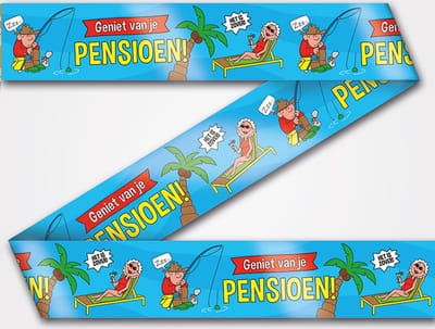 Paperdreams - Party Tape - Pensioen (12 m)